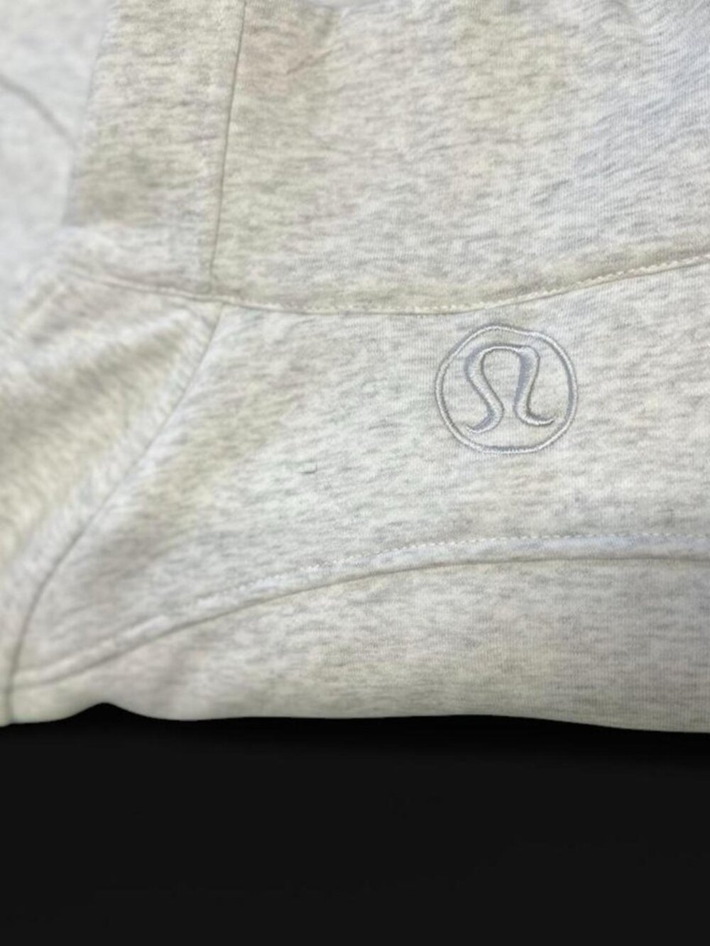 Lululemon Gray Half Zip Pullover Size 8 - Picture 4 of 6